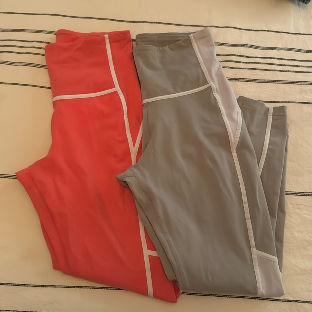 Reebox Lux High Waisted Colorblock Leggings